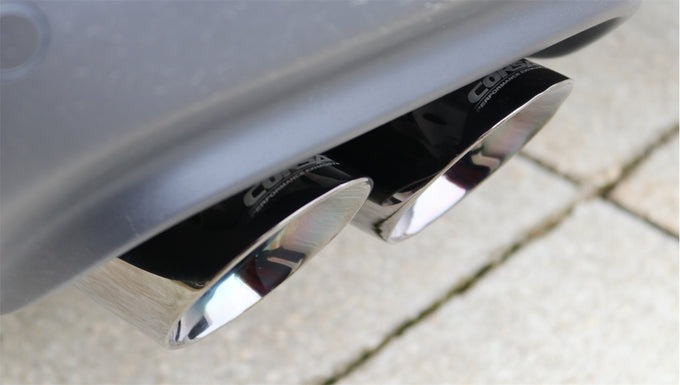 2.5in Cat-Back Dual Rear Exit with Twin 3.5in Tips <br> 2015-2016 Dodge Challenger