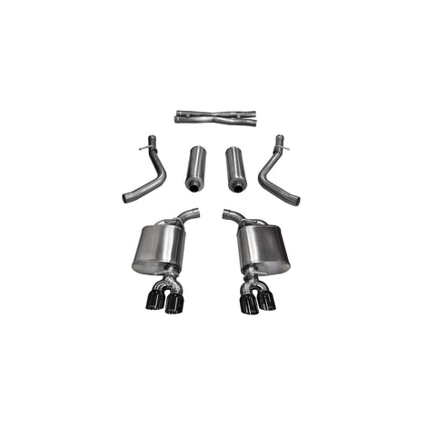 2.5in Cat-Back Dual Rear Exit with Twin 3.5in Tips <br> 2015-2016 Dodge Challenger