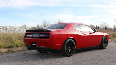 2.75in Cat-Back Dual Rear Exit with Twin 3.5in Tips <br> 2015-2023 Dodge Challenger