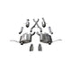 2.5in Cat-Back Dual Rear Exit W/4.5in Polished Tips <br> 2011-2021 Jeep Grand Cherokee