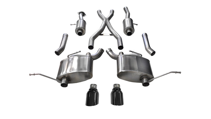 2.5in Cat-Back Dual Rear Exit w/ 4.5in ips <br> 2011-2021 Jeep Grand Cherokee