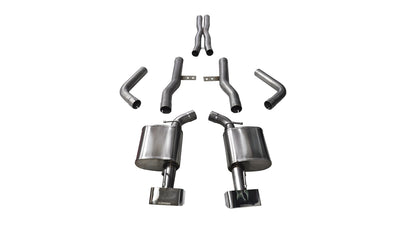 2.75in Cat-Back Dual Rear Exit w/ Tips <br> 2015-2022 Dodge Challenger