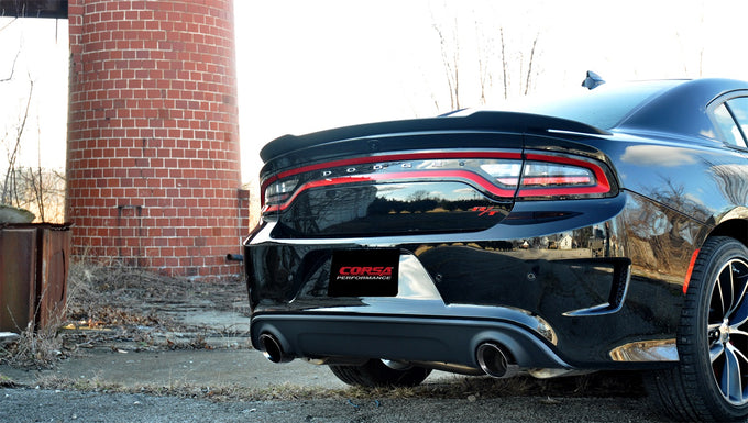 2.75in Cat-Back Dual Rear Exit w/ 4.5in Tips <br> 2015-2020 Dodge Charger