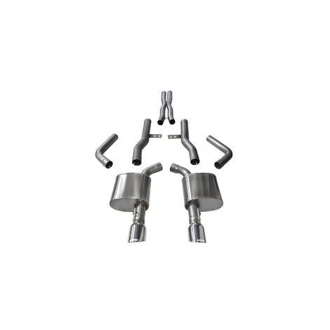 2.75in Cat-Back Dual Rear Exit with 4.5in.Tips <br> 2015-2020 Dodge Charger