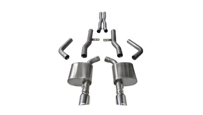 2.75in Cat-Back Dual Rear Exit with 4.5in.Tips <br> 2015-2020 Dodge Charger