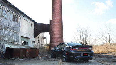 2.75in Cat-Back Dual Rear Exit with 4.5in.Tips <br> 2015-2020 Dodge Charger