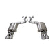3in Axle-Back Dual Rear Exhaust System w/ 4in Tips <br> 2018-2023 Ford Mustang