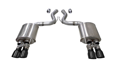 2.5in Axle-Back Dual Rear Exit w/ Single 3.5in Tips <br> 2018-2023 Ford Mustang