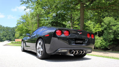 2.5in Axle-Back Dual Rear Exit w/ Single 3.5in Tips <br> 2005-2008 Chevrolet Corvette