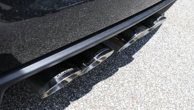 2.5in Axle-Back Dual Rear Exit w/ Single 3.5in Tips <br> 2005-2008 Chevrolet Corvette