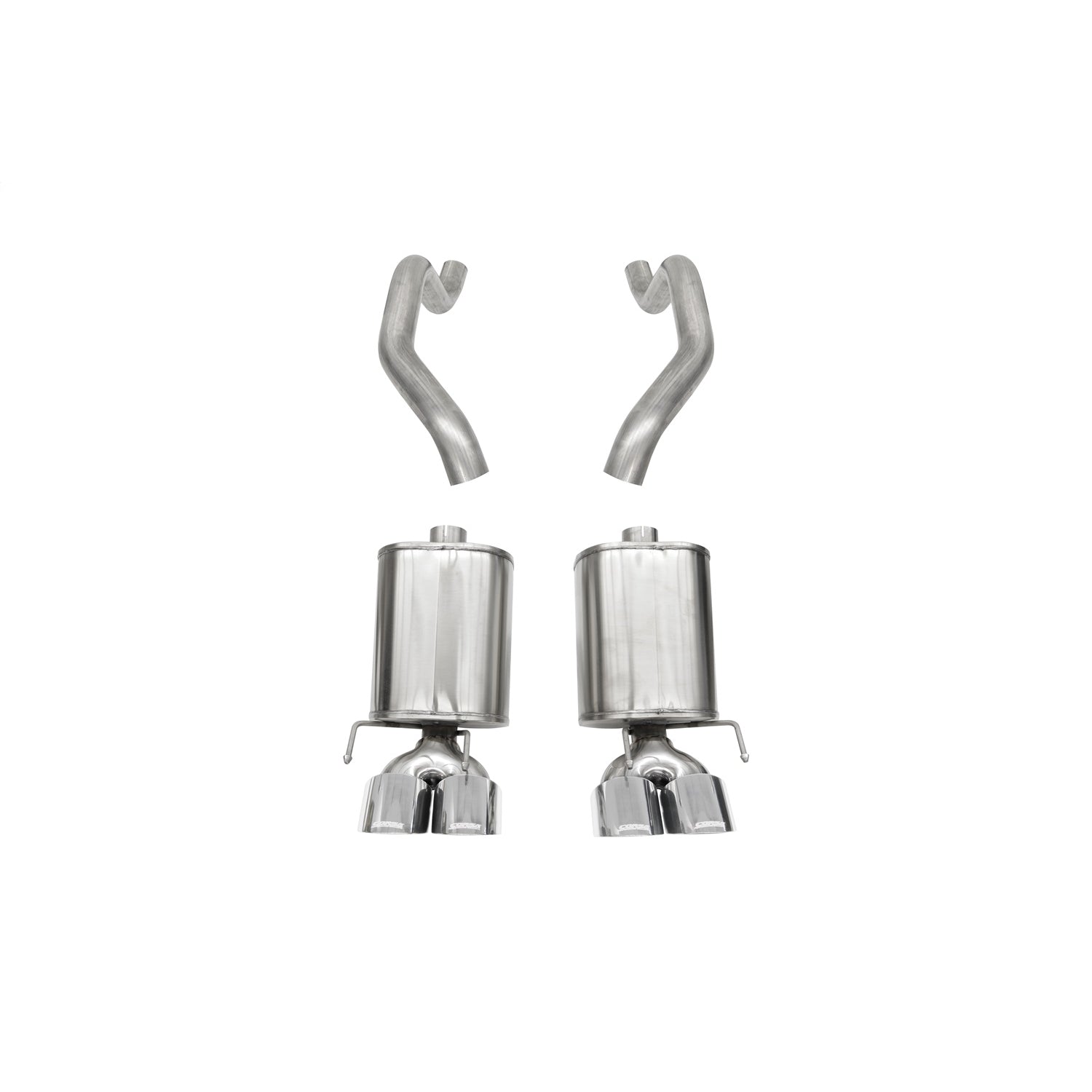 2.5in Axle-Back Dual Rear Exit w/ 3.5in Tips <br> 2005-2008 Chevrolet Corvette