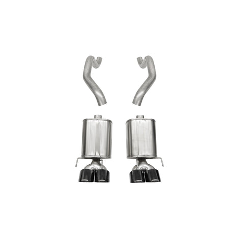 2.5in Axle-Back Dual Rear Exit w/ Single 3.5in Tips <br> 2005-2008 Chevrolet Corvette