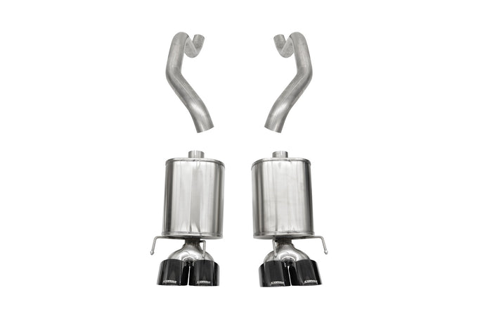 2.5in Axle-Back Dual Rear Exit w/ Single 3.5in Tips <br> 2005-2008 Chevrolet Corvette