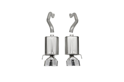 2.5in Axle-Back Dual Rear Exit with Turn Downs <br> 2009-2013 Chevrolet Corvette