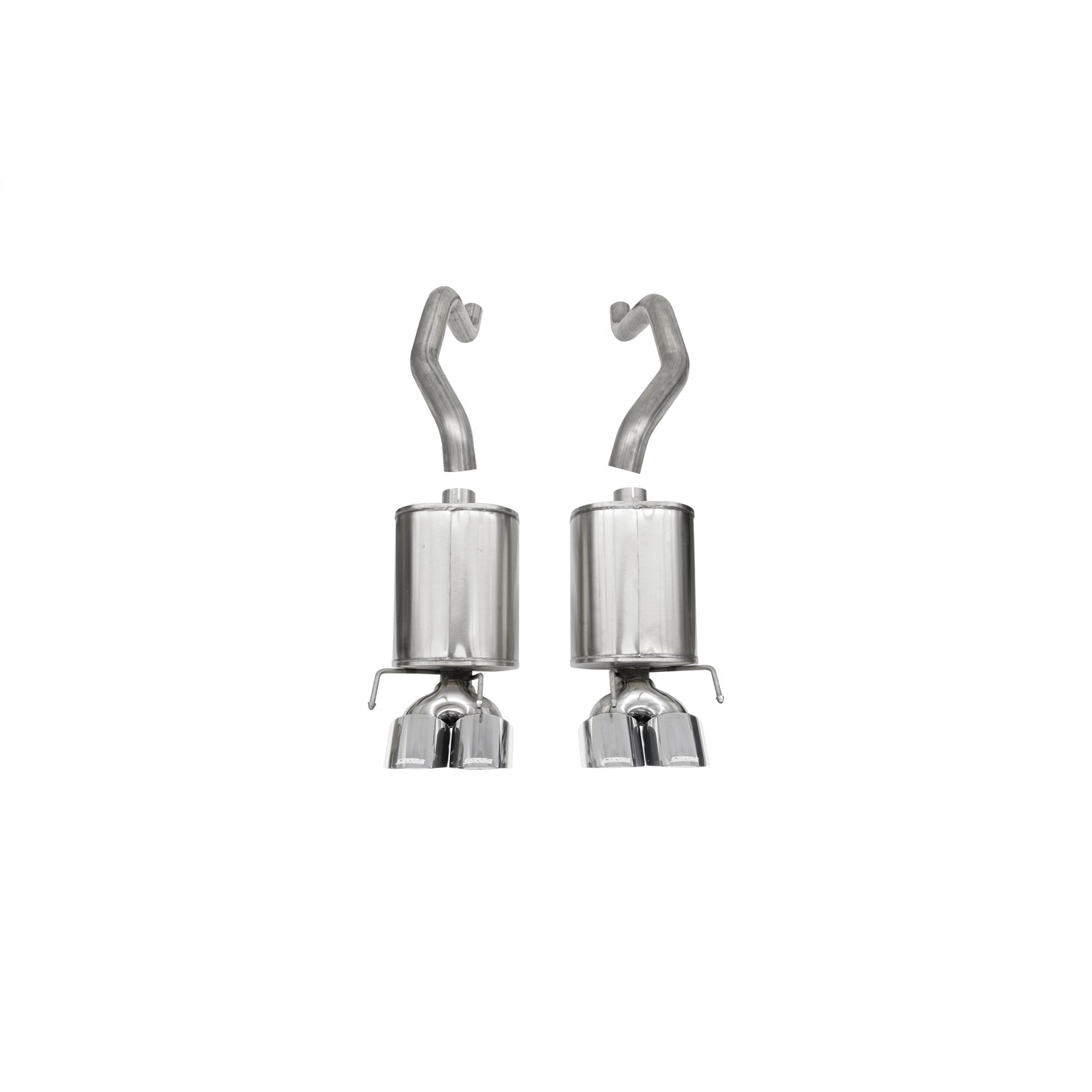 2.75in Axle-Back Dual Rear Exit without Tips <br> 2009-2013 Chevrolet Corvette