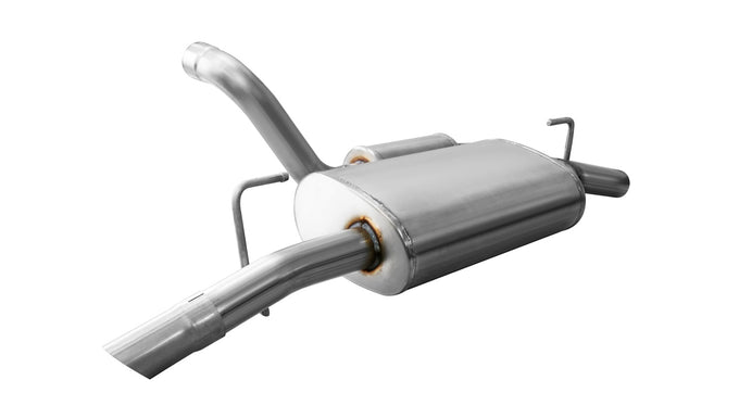 2.5in. Axle-Back Dual Rear Exit with Turn Downs <br> 2018-2023 Jeep Wrangler