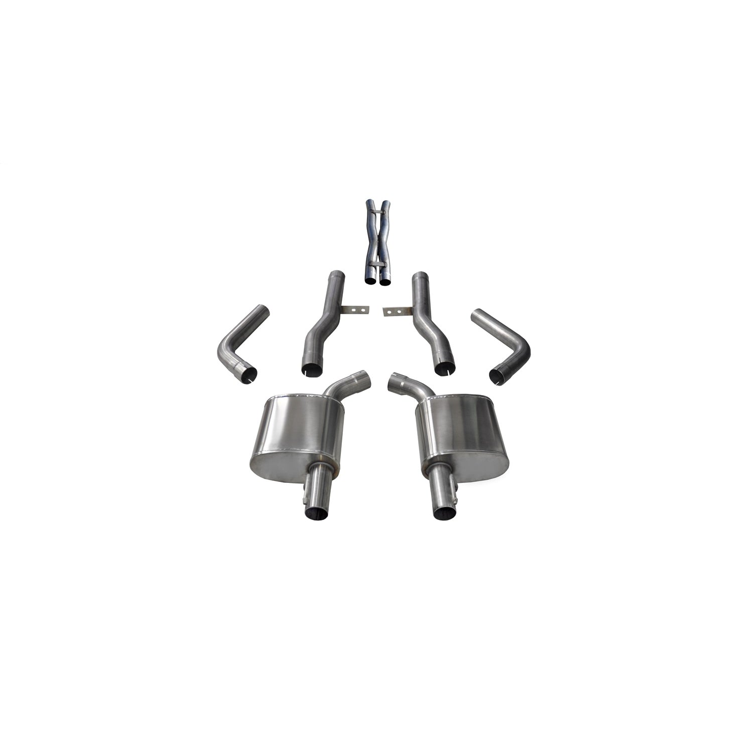 2.75in Cat-Back Dual Rear Exit <br> 17-20 Chrysler 300, 17-22 Dodge Charger