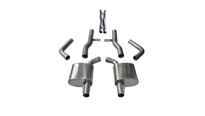 2.75in Cat-Back Dual Rear Exit <br> 17-20 Chrysler 300, 17-22 Dodge Charger