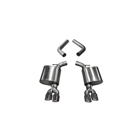 2.5in Axle-Back Dual Rear Exit with Turn Downs <br> 2015-2022 Dodge Challenger