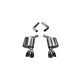 2.5in Axle-Back Dual Rear Exit w/ Single 3.5in Tips <br> 2015-2023 Dodge Challenger