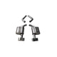 2.5in Axle-Back Dual Rear Exit with Turn Downs <br> 2015-2022 Dodge Challenger