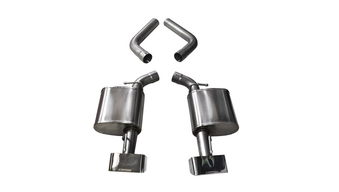 2.5in Axle-Back Dual Rear Exit with Turn Downs <br> 2015-2022 Dodge Challenger