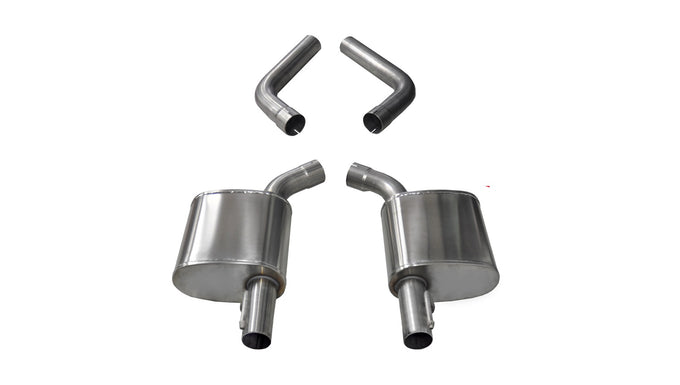 2.75in. Axle-Back Dual Rear Exit without Tips <br> 17-20 Chrysler 300, 17-22 Dodge Charger