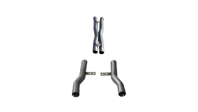 2.75in. X-Pipe Resonator Delete Kit <br> 17-20 Chrysler 300, 17-22 Dodge Charger