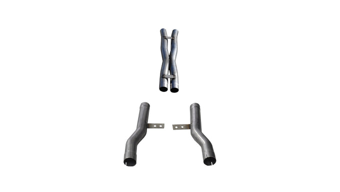 2.75in. X-Pipe Resonator Delete Kit <br> 17-20 Chrysler 300, 17-22 Dodge Charger