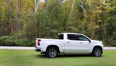 3in Cat-Back Single Exit w/4in Polished Tips <br> 19-24 Chevy Silvera GMC Sierra 1500 LTD Limited