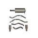 3in Cat-Back Dual Rear Exit W/ 5.0in Tip <br> 2019-2024 Ram 1500