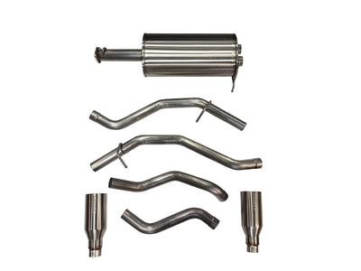 3in Cat-Back Dual Rear Exit W/ 5.0in Tip <br> 2019-2024 Ram 1500