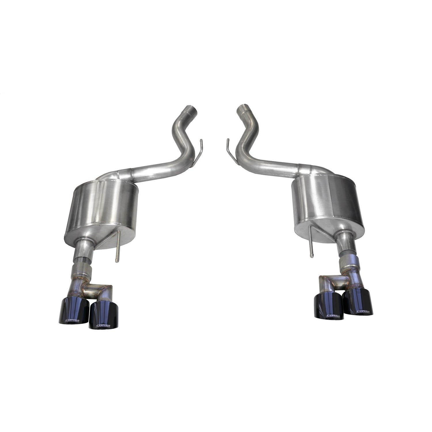 2.75in Axle-Back Dual Rear Exit without Tips <br> 2018-2023 Ford Mustang