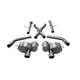 2.75in Cat-Back Dual Rear Exit w/ Twin 4.5in Tips <br> 2013-2021 Jeep Grand Cherokee