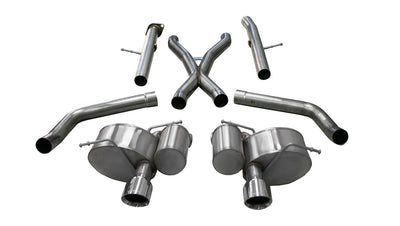 2.75in Cat-Back Dual Rear Exit w/ Twin 4.5in Tips <br> 2013-2021 Jeep Grand Cherokee