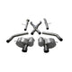 2.75in Cat-Back Dual Rear Exit w/ Twin 4.5in Tips <br> 2013-2021 Jeep Grand Cherokee