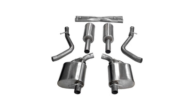 2.5in Cat-Back Dual Rear Exit <br> 15-22 Dodge Charger Chrysler 300