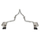 2.75in Cat-Back Dual Rear Exit w/Twin 3.5in Tips <br> 15-23 Dodge Challenger, 15-20 Charger