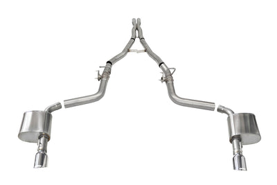 2.75in Valved Cat-Back Dual Rear Exit w/ 4.5in.Tips <br> 2015-2023 Dodge Charger