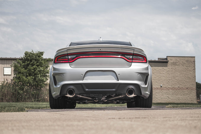 2.75in Valved Cat-Back Dual Rear Exit w/ 4.5in.Tips <br> 2015-2023 Dodge Charger