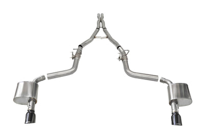 2.75in Valved Cat-Back Dual Rear Exit W/4.5in Tips <br> 2015-2023 Dodge Charger
