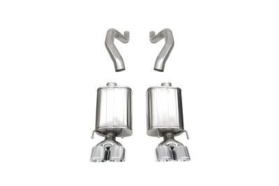 2.5in Axle-Back Dual Rear Exit w/Single 3.5in Tips <br> 2006-2013 Chevrolet Corvette