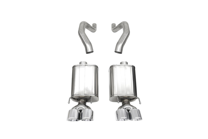 2.5in Axle-Back Dual Rear Exit w/Single 3.5in Tips <br> 2006-2013 Chevrolet Corvette