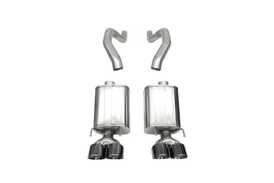 2.5in Axle-Back Dual Rear Exit with Turn Downs <br> 2006-2013 Chevrolet Corvette