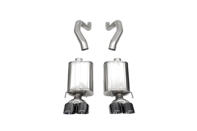 2.5in Axle-Back Dual Rear Exit with Turn Downs <br> 2006-2013 Chevrolet Corvette