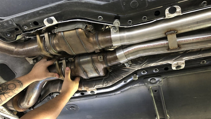 3.0in. Stainless Steel Exhaust X-Pipe <br> 2016-2024 Chevrolet Camaro
