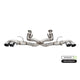 3in Muffler Delete Cat-Back Exhaust W/4.5in Tips <br> 2020-2023,2025 Chevrolet Corvette