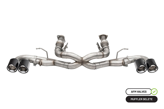 3in Muffler Delete Cat-Back Exhaust System <br> 2020-2025 Chevrolet Corvette