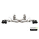 3in Muffler Delete Cat-Back Exhaust System <br> 2020-2025 Chevrolet Corvette
