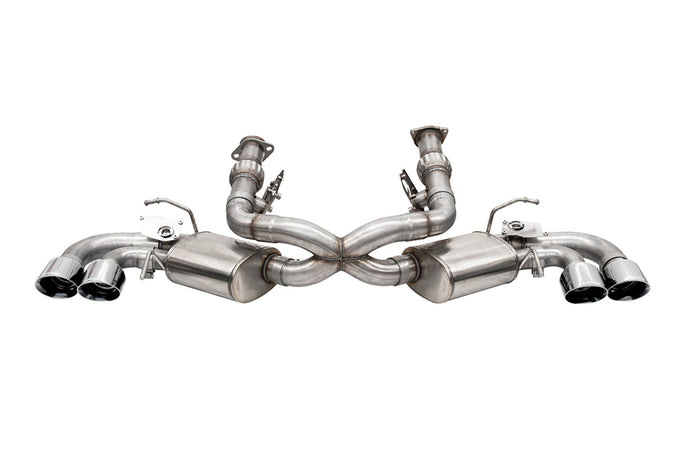 3in Cat-Back Dual Rear Exit NPP Exhaust System <br> 2020-2023,2025 Chevrolet Corvette